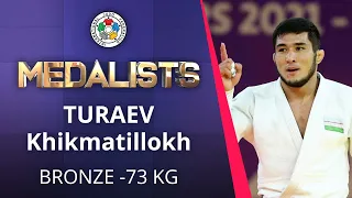 TURAEV Khikmatillokh Bronze medal Judo Doha Masters 2021