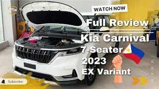 Kia Carnival 2023 || 2.2L EX AT 7-Seater Automatic || Mid Variant || @RyanKristine