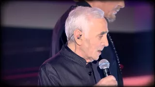 Charles Aznavour & Johnny Hallyday - "Sur ma vie" - Fête de la Chanson Française 2013