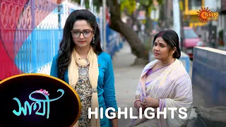 Saathi - Highlights | 10 Apr 2024| Full Ep FREE on SUN NXT | Sun Bangla Serial