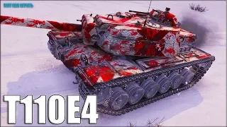 Потная катка на ПТ-САУ T110E4 World of Tanks ✅