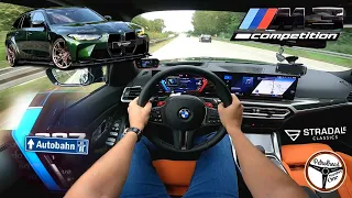 2023 BMW M3 Competition Touring | V-MAX, 0-100, 100-200, 200-250 km/h. Prezentacja +AUTOBAHN