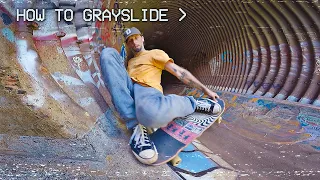 Skateboarding Trick Tip: How to do a GRAYSLIDE!!