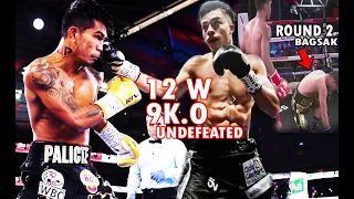 ASTON PALICTE VS JOSE SALAS DILIKADO MAY BABAGSAK | ROUND 2 LANG SA PINOY ANG UNDEFEATED