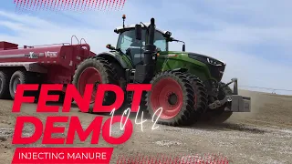 Oak View Ag - Hauling ALL Types of Manure - First Impressions of a Fendt 1042