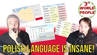 3rd WORLD PEOPLE DISCOVER THE POLISH LANGUAGE | POLAND REACTION