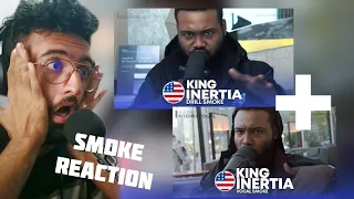 KING INERTIA 🇺🇸 DRILL SMOKE & VOCAL SMOKE | REACTION !!!