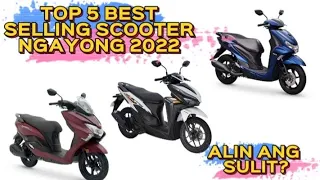 TOP 5 PINAKA MABENTANG SCOOTER NGAYONG2022 (UNDER 125CC) YAMAHA,HONDA SUZUKI