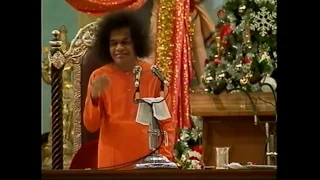 Significance of Christmas in Prashanthi Nilayam   Sathya Sai Baba's Christmas Discourse from 1998 wi