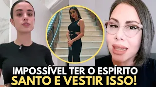 Isadora Pompeo diz que mudou suas vestes porque Deus falou com ela e Sarah Sheeva conta experiência