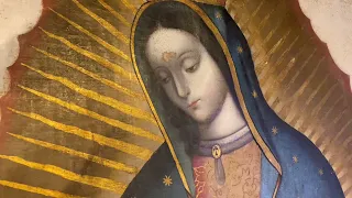 Restauración V de Guadalupe del Retablo Lateral - Parroquia de San Cosme y San Damián, México