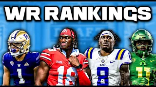 2024 NFL Draft WR Rankings | A Once In A Lifetime Class