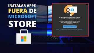 Cómo configurar para instalar aplicaciones fuera de la tienda WINDOWS10