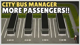 BUS DRIVER PLAYS CITY BUS MANAGER - CAN WE INCREASE OUR PATRONAGE ? | DAY 2