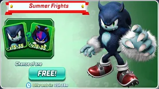 Sonic Forces - Summer Frights New Event Collect Free Cards for Reaper Metal Sonic & Werehog Gameplay