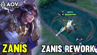 AOV : ZANIS SKILL REWORK | NEW UPDATE - ARENA OF VALOR LIÊNQUÂNMOBILE ROV COT