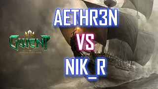 Aethr3n vs Nik_r - Winner Takes All Tournament Gwent