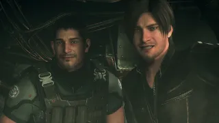 Resident Evil Vendetta (2017): Chris Redfield and Leon S. Kennedy get some vehicles, Damian dies