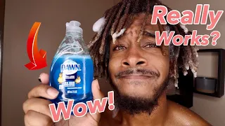 Remove Buildup From Locs w/ Dawn Diswashing Soap ?! | Crazy Results! #dawndishsoap #removebuildup