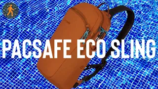 Pacsafe Eco 12L Anti-Theft Sling Bag Review and Walkthrough