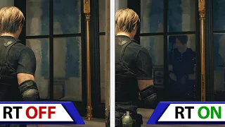 Resident Evil 4 Remake | Ray Tracing ON / OFF | Graphics Comparison