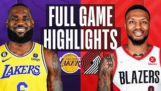 Portland Trail Blazers vs. Los Angeles Lakers Full Game Highlights | Nov 30 | 2022-2023 NBA Season