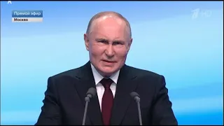 Первая пресс-конференция Путина после выборов