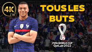 Tous les buts de Kylian Mbappé ⚽ - Coupe du Monde Qatar 2022 | 4K