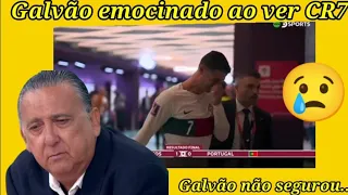 Veja , emocionante e triste a eliminação de Portugal do choro de CR7, Galvão não segurou!!