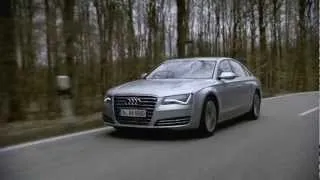 Audi A8 hybrid Footage