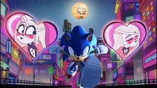 Sonic In Chase-Hide Away 50K Charlie X Verbalase Hazbin Hotel