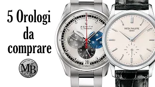 5 Orologi che DEVI comprare⌚ episodio 2- (Patek, Zenith,..)