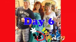 Walt Disney World Vacation Vlogs #6 Meeting Princess Ariel, Snow White, Aurora, Belle, Cinderella