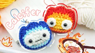 How to crochet CALCIFER | Crochet CALCIFER | Hướng dẫn móc CALCIFER bằng len | Lem'n Do