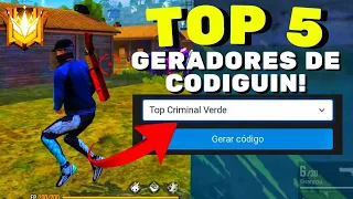 TOP 5 MELHORES GERADORES DE CODIGUIN RARO!😱❤OS MELHORES SITES QUE GERAM CODIGUIN DA CALÇA ANGELICAL