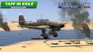Desert Wings Tobruk | Gravity is my Friend | Attacking Tankers in Tobruk!