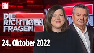 Die richtigen Fragen – 24. Oktober 2022: Sind die Grünen „abgehoben und gefährlich“?