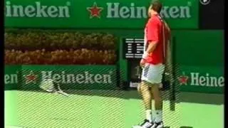 Safin Slamming His Racket