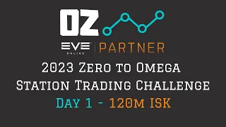 2023 Zero to Omega Station Trading Challenge - Day 1 (Eve Online)