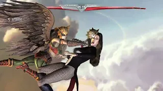 injustice - (Mulher Gavião Vs Zatanna)