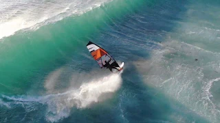 Drone footage - Scarborough, South Africa - windsurfing