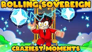 HE ROLLED SOVEREIGN!! CRAZIEST MOMENTS IN ROBLOX SOL'S RNG!