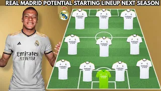KYLIAN MBAPPÉ BOOM 🚨 Real Madrid Potential Starting lineup with transfers | TRANSFER NEWS 2023