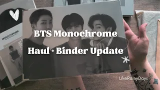 BTS Monochrome Haul + Binder Update - Taejin