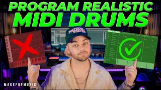 How To Program Realistic MIDI Drums 🥁💥 | Make Pop Music