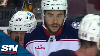 Columbus Blue Jackets at Calgary Flames | FULL Overtime Highlights - January 23, 2023