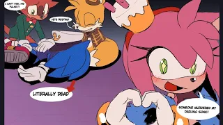 Amy Clearly has her Priorities Straight....(Sonic Comic Dub)