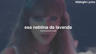 Taylor Swift - Lavender Haze // sub español + lyrics + vídeo