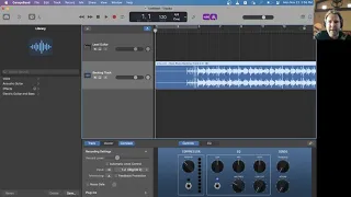 How to record yourself jamming over a backing track in GarageBand 2021