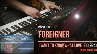 I Want To Know What Love Is by Foreigner on Roland FA